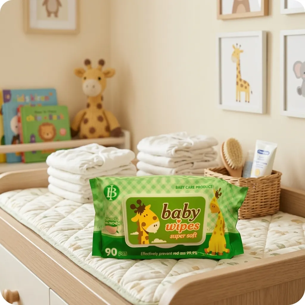 Baby Wet Wipes 90's