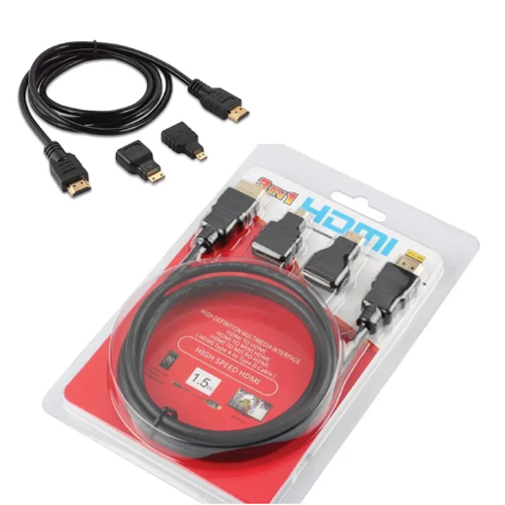 HDMI cable 3 in 1