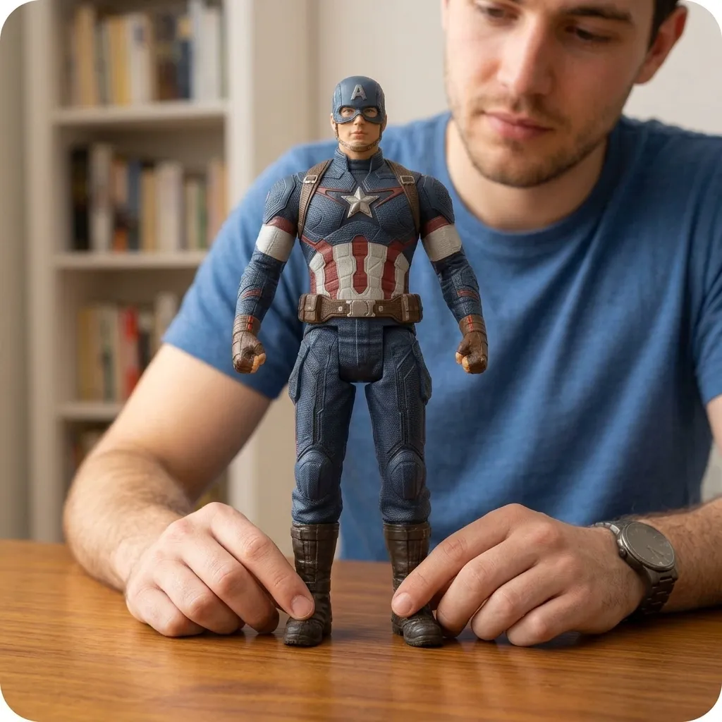 13 INCH AVENGERS SUPER HERO CAPTAIN AMERICA LARGE AC3332
