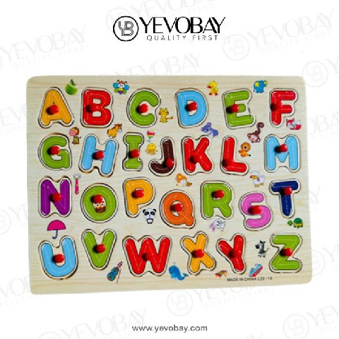 Durable Capital Letters-Educational Wood Toys