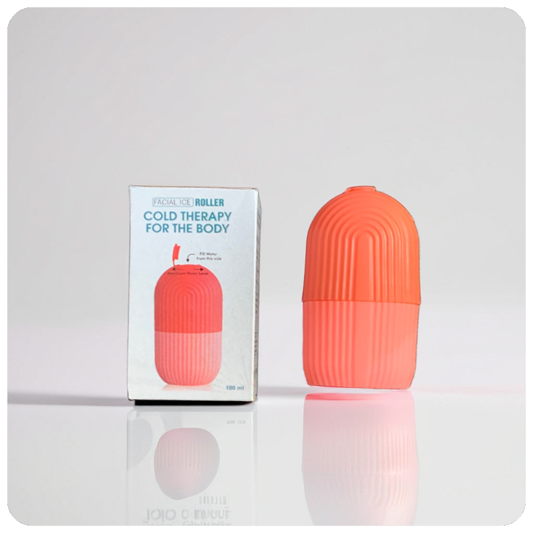 Reusable Facial Ice Roller – Cold Therapy for Face & Body