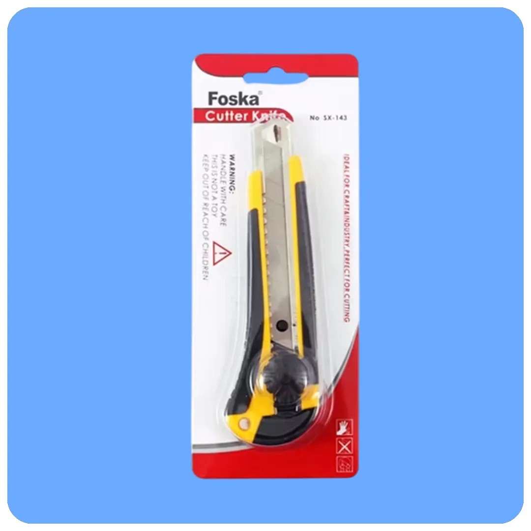 Retractable paper Cutter Knife