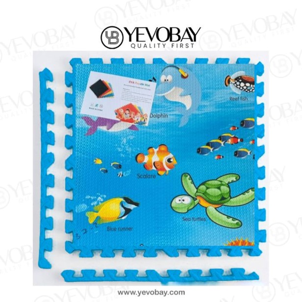 Eva Puzzle play Mats - Sea Fish