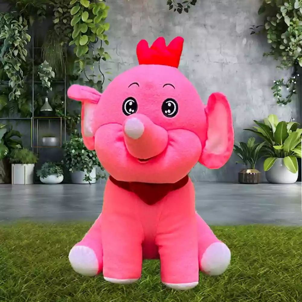 Pink elephant teddy