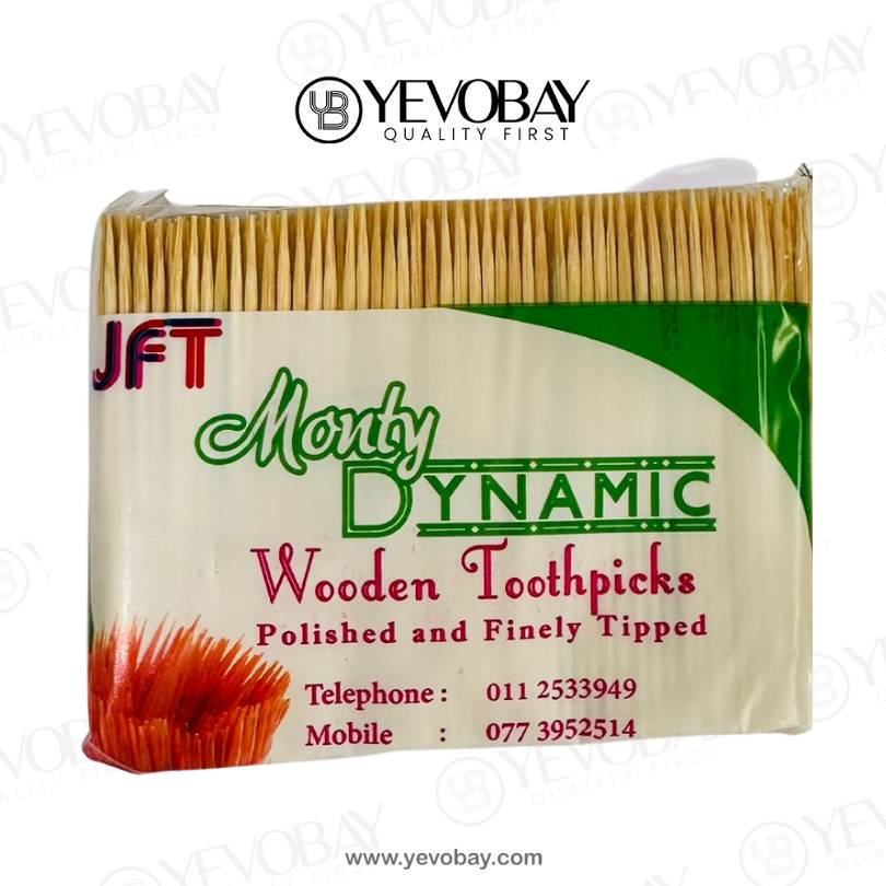 Monty Dynamic Wooden Toothpicks 500Sticks