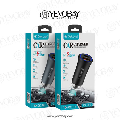 Celebrat New Arrival Multifunctional Car Charger CC-10