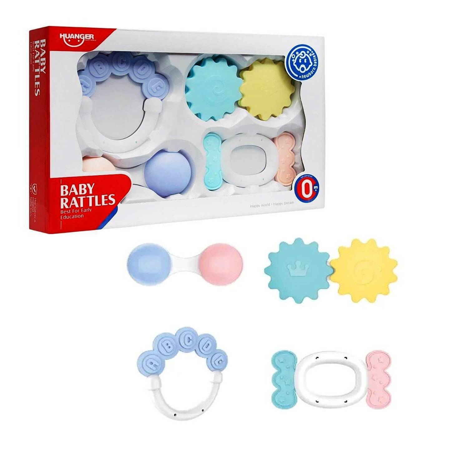 Baby Rattles 4 Pcs - Huanger
