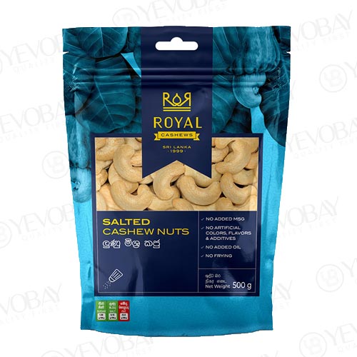 500g Salted Cashew Nuts Pack