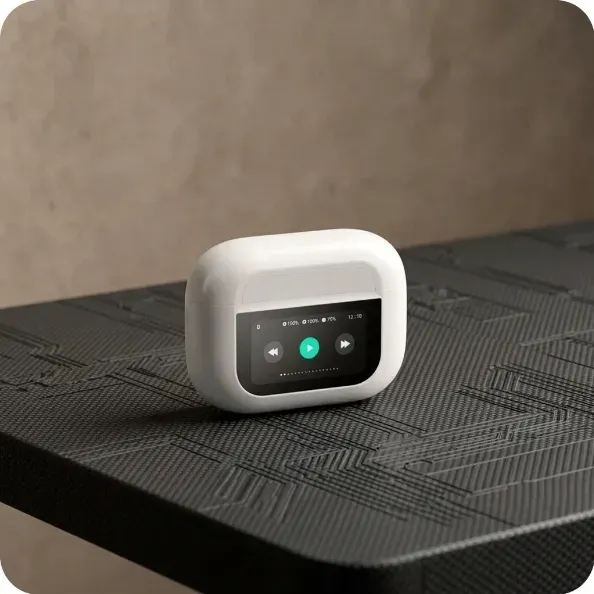 Airpods Pro with Al Display  ANC / DNC