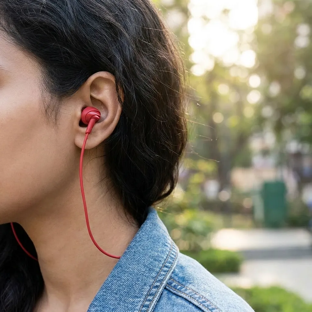 boAt BassHeads 100 In-Ear Wired Earphones with Mic | YEVOBAY Sri Lannka