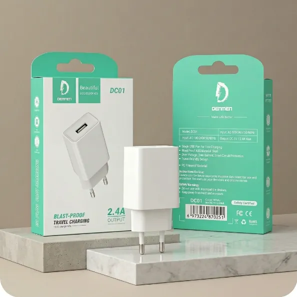 Denmen Charger Doc 2.4A out