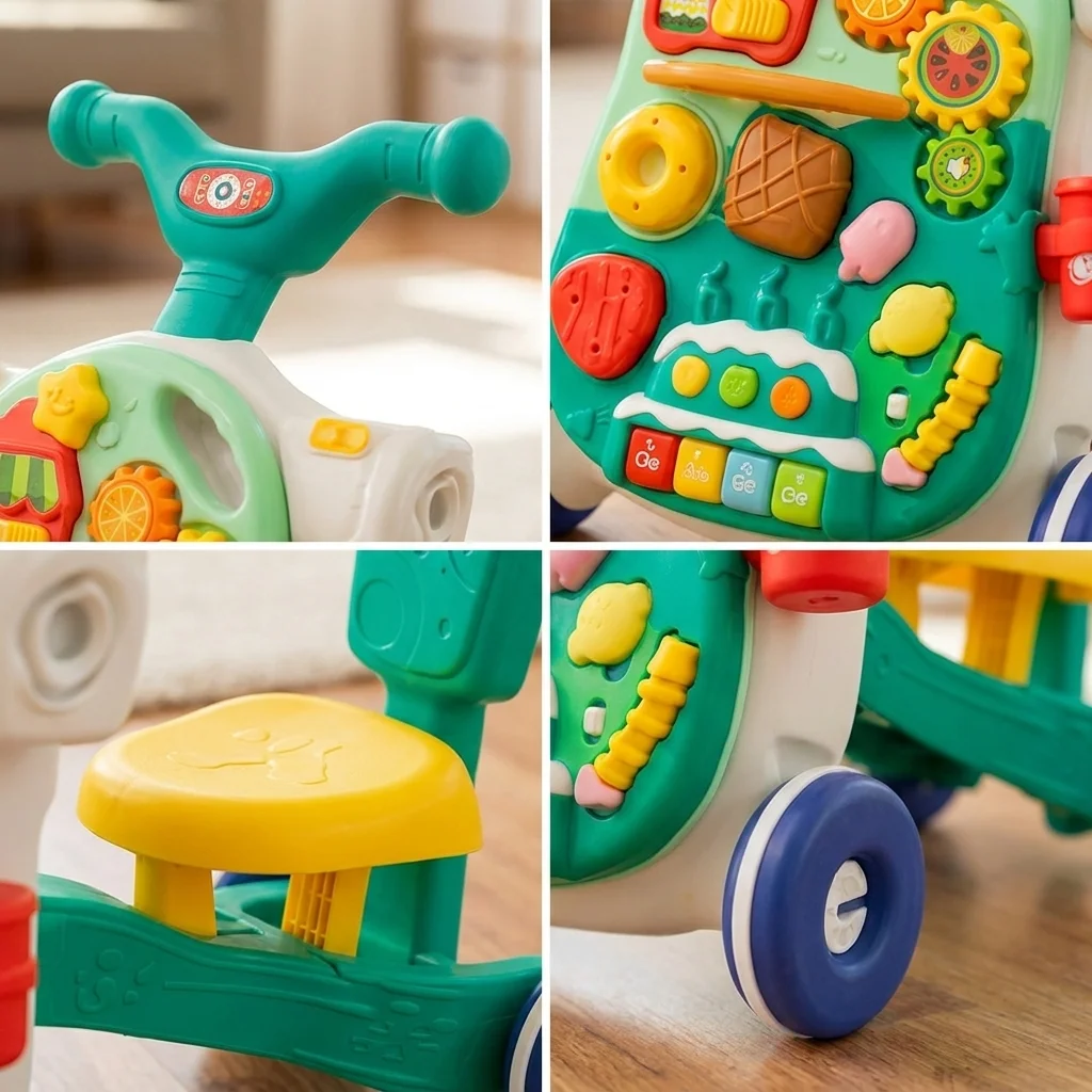 5-in-1 Baby Walker | Multi-Functional Activity Center | YEVOBAY Sri Lanka