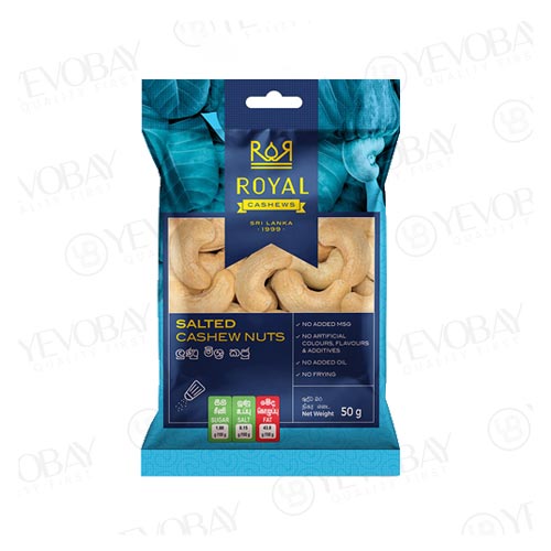 50g Salted Cashew Nuts Pack