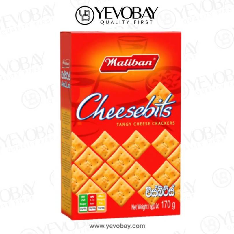 Maliban Cheesebits Biscuit 170g