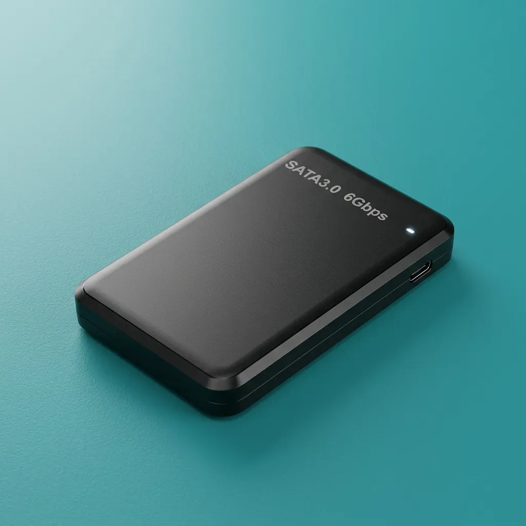 2.5" SATA HDD/SSD Enclosure – USB 3.0, Up to 6TB, Portable