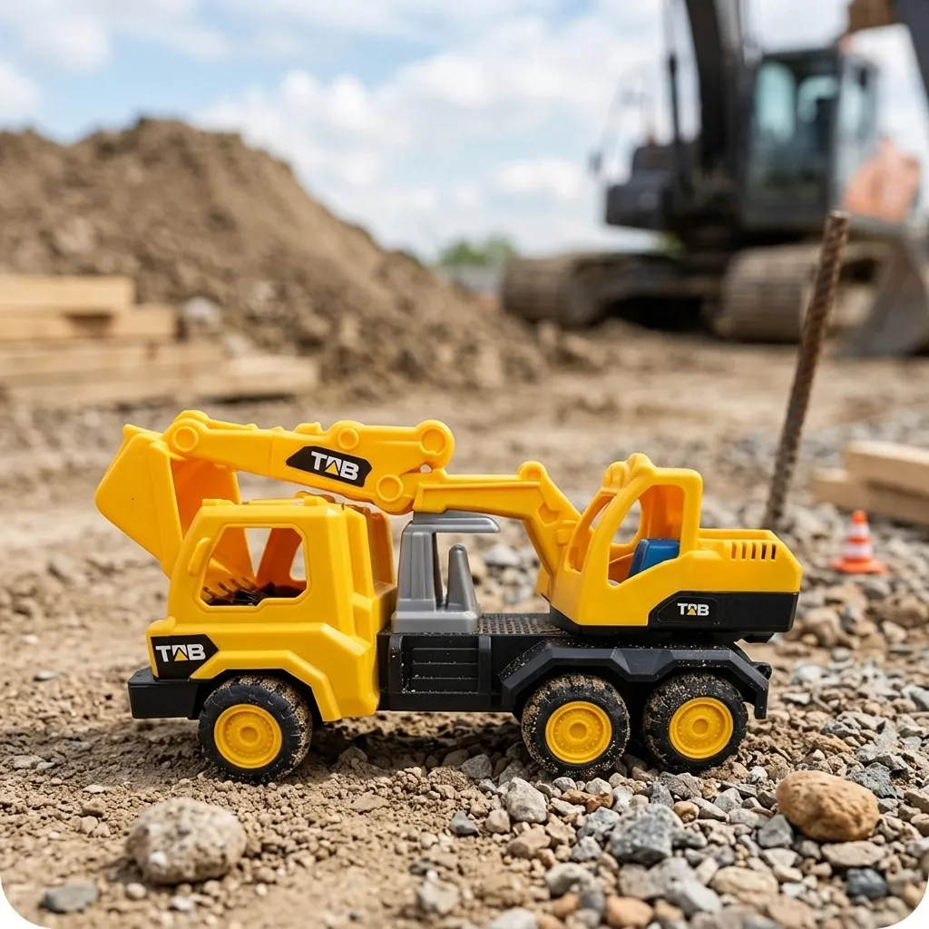 Large Construction Monster Dozer Vehicle Toy